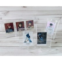 고급 아크릴 투명 포카액자 1단 2단 3단 미니 폴라로이드 액자
