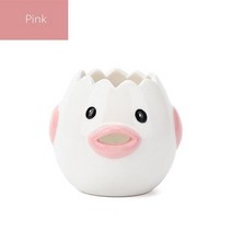 병아리 계란 흰 분리기 옐로우 노른자 노른자분리도구, 분홍