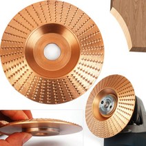 목공 연마 디스크 목공 가공휠 그라인더 연마날 원형, 옵션03 목공 연마 디스크 굴곡형