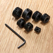 Dremel 로타리 공구 드릴 전동 척 깊이 스톱 칼라 장부촉 샤프트 + 육각 렌치 7 개, 한개옵션0