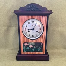 괘종시계 엔틱벽시계 레트로 시골 옛날 기계식 벽시계 농가 민속 복고풍 장식, 11. 부채꼴 탁상시계 1개를 정상적으로 사용하는 경우