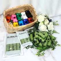글로벌율 강아지배변봉투 생분해 애견 풉백 똥츄(케이스+2롤), 단품, 단품