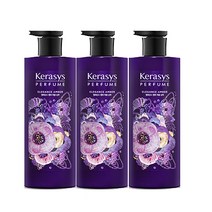 조은마켓 케라시스 퍼퓸샴푸600ml 엘레강스앰버 보습 영양 향기지속, 3개