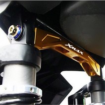 야마하 엑스맥스 Xmax300 범퍼 충격완화 장식 악세사리 2017-2019, 블랙, 1개