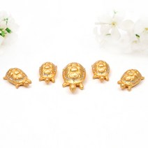 거북이5P중금색24K 순금도금, 거북이5P(중)금색(24K 순금도금)