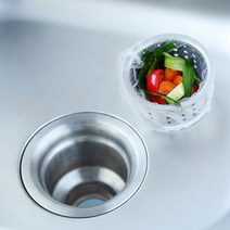 10/30/50PC 주방 싱크 필터 스크린 일회용 세척기 쓰레기 배수 스트레이너, 한개옵션1, 02 30PC