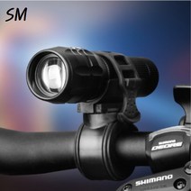 SM 밴드형 자전거 라이트 거치대 WS-516 자전거 랜턴 거치대 360도 회전 브라켓