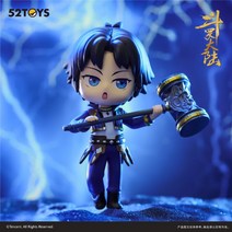 52toys 대륙 애니메이션 투라대륙 투혼의 물결 단품 피규어, F 1개