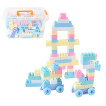 기타 레인보우리퍼블릭 파스텔 레고스타일 블럭 220pcs 블록, 선택완료