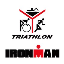 트라이애슬론 아이언맨 TRIATHLON IRONMAN 데칼, 1개, 선택-3블랙(대)