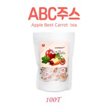 BMS abc주스 분말 가루 티백 에비씨쥬스 사과 레드비트 당근 물 워터 티 국내산 체지방 뱃살 효과, 1개, 150g