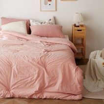 먼지없는 순면 광목 구름 이불 호텔 침구 가을 겨울 라지킹 차렵이불