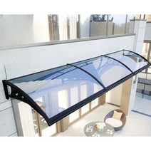 지붕 판넬 캐노피 빗물 방지 자재 렉산 차양 덮개 보드, 60cmx200cm 보드브래킷 세트