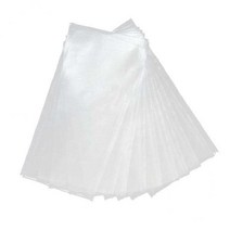 shangren 4X 50Pcs PVA 낚시 태클 가방 잉어 미끼 리무버 가방 파우치 가방 16x8, 클리어, PVC