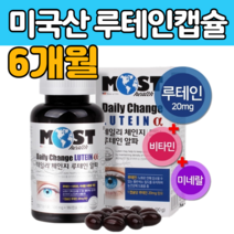 미국산 루 테인 + 비타민 +미네날 눈 건강 컴퓨터 운전 눈이 희미 건조 침침 보충 영양 제 빌 블루 베리 아연 효모 홈쇼핑 누 태인 데인 먹는 고3 고시생 회사원 어르신 선물