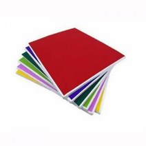 대원 칼라우드락 5T 60x90cm 칼라보드 원단보드, C-46연지색