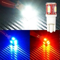T10타입 12V 5730 6발(국산) LED전구 블루