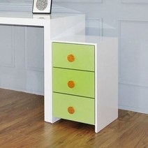 예작퍼니처 [착불] 예작 고급 고광택 도장 3단 서랍장 수납장 다용도장 단스 RC01, 화이트