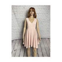 325 산드로 Pink Paris Fit and flare Dress 사이즈 2 US S