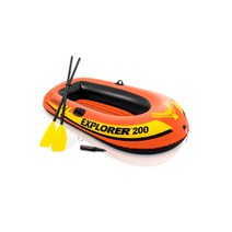미국Intex Explorer 팽창식 피싱카약 레저용 물놀이 보트 2인용