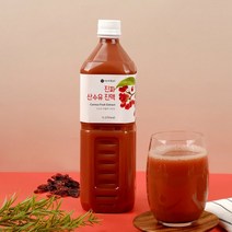 국내산 산수유 100% 착즙원액 1L 무설탕 무색소 무첨가제, 산수유원액 2L