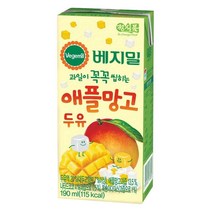 베지밀 애플망고 두유 190ml x 24팩, 1, 본상품선택