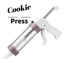 쿠키 프레스 아이싱 키트 커터 몰드 건 DIY 페이스트리 주사기 압출기 노즐 파이프 크림 비스킷 기 케이크 도구, Cookie Icing Tool