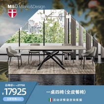 세라믹식탁 이탈리아 원래 수입 식탁과 의자 세라믹 표면 이탈리아 미니멀 디자인 14, 식탁