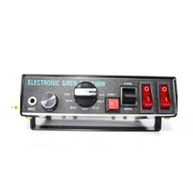 미니큐브싸이렌 12V 24V 200W 사운드 자동차 사이렌 스피커 트럭 경고 경보 경찰 혼 구급차 비상 전자 경적 PA 마이크 시스템 알람, 12V+200  Box