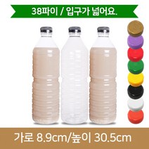 페트병 경진콩물식혜(사골육수) 1.5L-(A)38파이, 1개, 주황