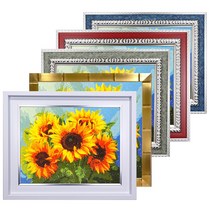 대성액자 프리미엄 보석십자수액자 다양한사이즈 주문제작가능 대형사이즈주문용, 파스텔블루