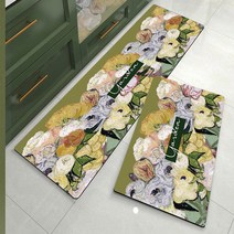 규조토 발매트 욕실매트 주방매트 신개념 규조토 매트 유화디자인 사이즈 45*70 / 45*120/ 45*150, 발매트/LF-03