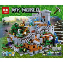 레고 마인크래프트 마블 수퍼카 로이드의 광산 킷 산속 브릭 올드트래포드 AMG 숲속의, 01. 대형 동굴 메커니즘(76010)