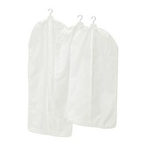 이케아 스쿠브 옷커버 3P 화이트 60x105cm+60x135cm