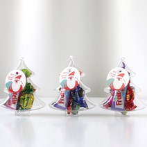 크리스마스 트리 케이스 어린이집 생일 답례품 간식 선물 과자 구디백 세트