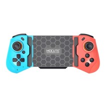 스마트폰 게임 컨트롤러 모바일 콘솔 mocute 060 무선 pubg for 무선 i, 파랑 빨강
