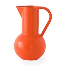 Raawii 라위화병 덴마크꽃병 도자기오브제 오렌지 Large