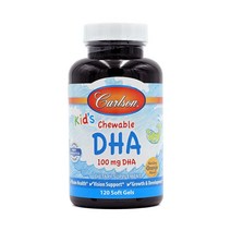 [Carlson Labs] 칼슨 랩스 츄어블 DHA 120 소프트젤
