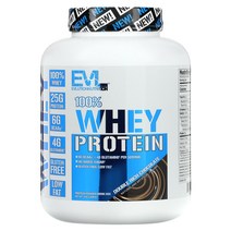 이보루션 뉴트리션 EVLution Nutrition 100프로 유청 단백질 초콜릿 바닐라 2.268kg (5lbs), 더블리치초콜릿
