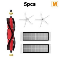 샤오미 로보락 S50 S51 S55 S60 S6 Pure s5 max 용 액세서리 Hepa 필터 사이드 메인 브러시 걸레 천 진공 청소기 부품, 07 5pcs
