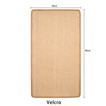 고양이 캣타워 캣폴 원목 diy 소형 스크래쳐 캣휠 타워 소파 가드 매트 벨크로 스크레이퍼 나무 나무 긁는 포스트 긁는 사람 사이잘 소파 매트 가구 보호기, 벨크로-90x50cm