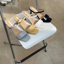 아이슈즈 여성 뮬 스트랩 미들힐 85745