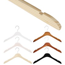 원목옷걸이 나무 베이직 셔츠상의 여자 (10개), (월넛), 10개입