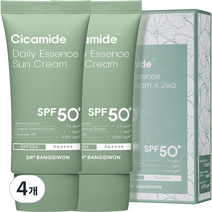 닥터방기원 시카마이드 데일리 에센스 선크림 SPF50+ PA++++, 16개, 50g
