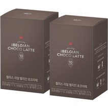 할리스커피 리얼 벨지안 초코 라떼 분말스틱, 6개, 10개입, 30g