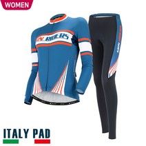엠씨엔 DUCHESS SET-WOMEN 더처스 여성용 긴팔져지 + 9부 패드바지 세트 MCN