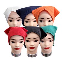 루시피 주방용 위생 끈 삼각스카프 두건 LU-06, 루시피 끈 삼각스카프(LU-06 빨간색)