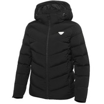 다이나핏 백화점 정품 블랙 컬러 구스다운 보온력 극대화 패딩 YWW21516_Z1