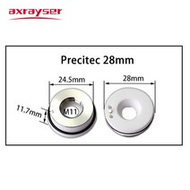 레이저 각인기 조각기 마킹기 특수 레이저 세라믹 바디 노즐 홀더 D32/2 Preite-KTX Rytools-3D WSX-미니, 01 Normal D28_02 5PCS
