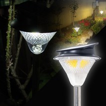 태양광 정원등 120구 cob 태양열 조명 LED 전등 야외 잔디등 충전 가로등, C0B 120구 말뚝형(전구색LED)